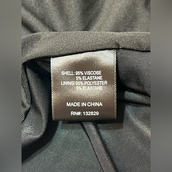 NBD Charlotte Strapless Gown in Black, size XS - Picture 9 of 9